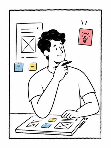 Illustration representing the Product Designer role at Quri